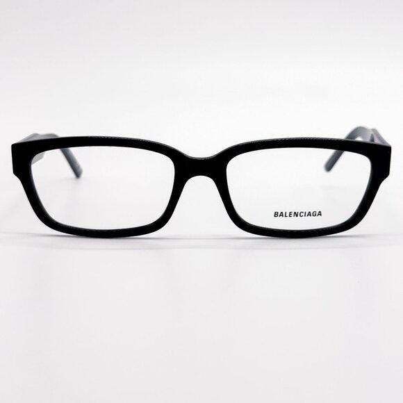 NEW BALENCIAGA EYEGLASSES BB0065O 001 SQUARE BLACK WOMEN EYEWEAR BALENCIAGA - Picture 4 of 8